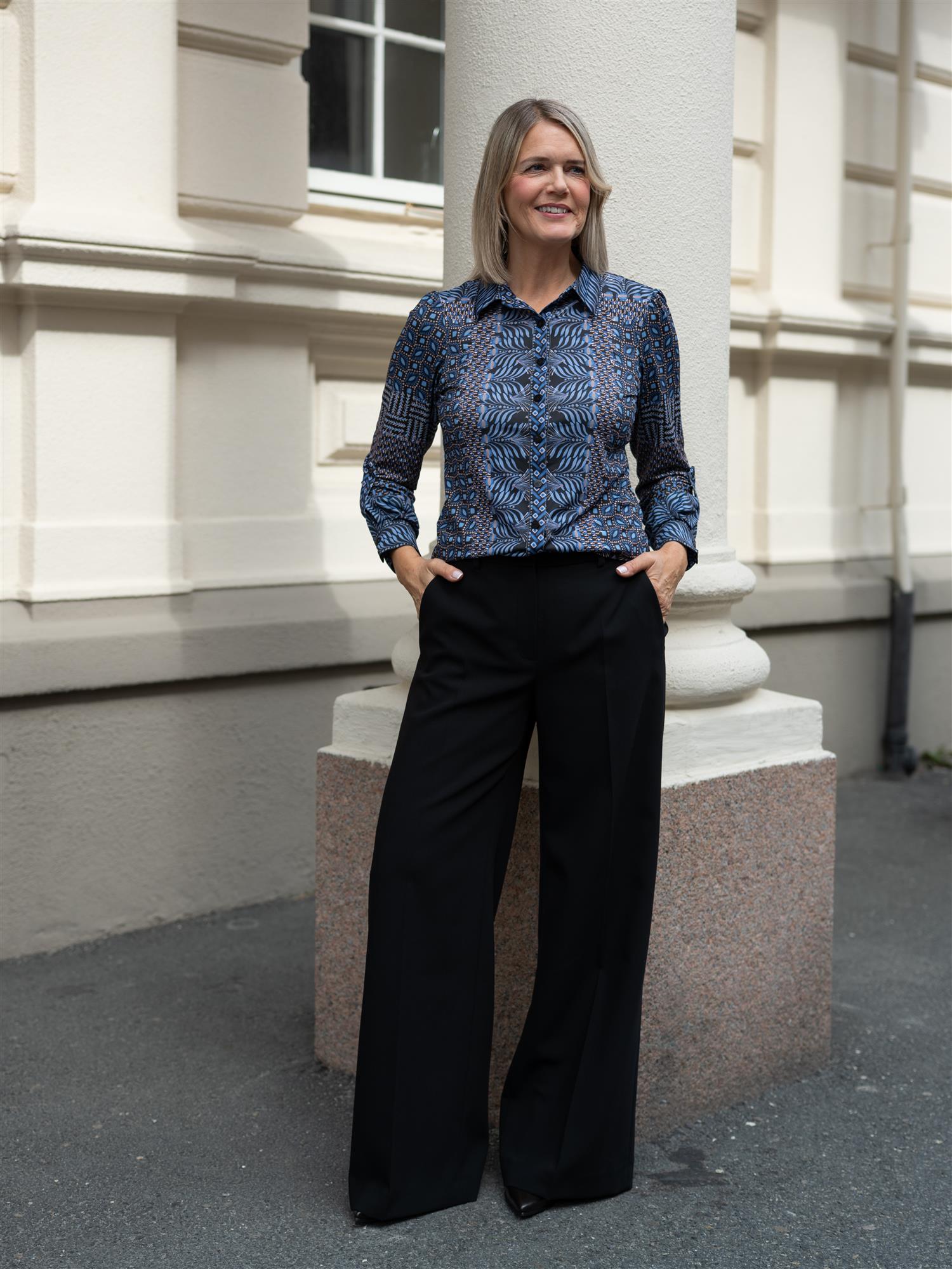 Keeley Blouse Navy