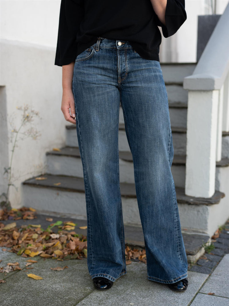 Jeanerica Kyoto Dark Blue Righe