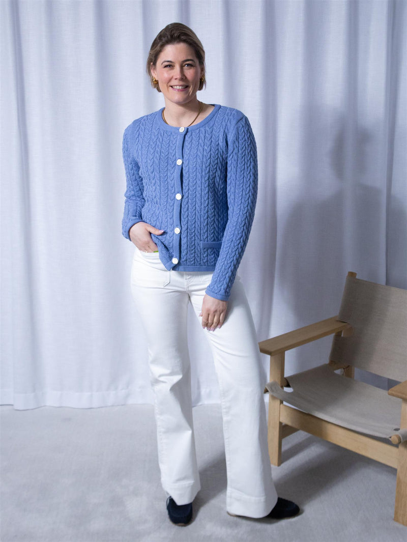 Ella&il Ulla Cotton Jacket Light Blue