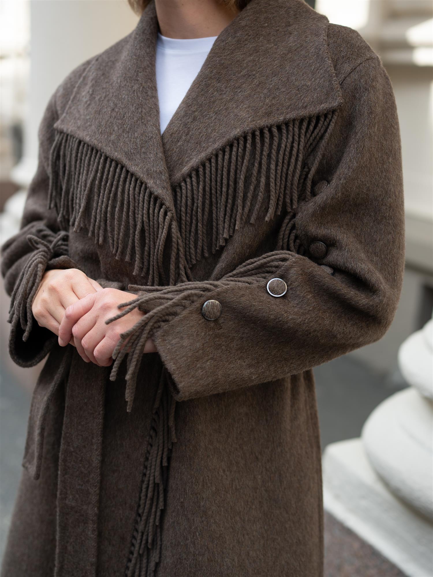 Heidi Coat Dark Brown