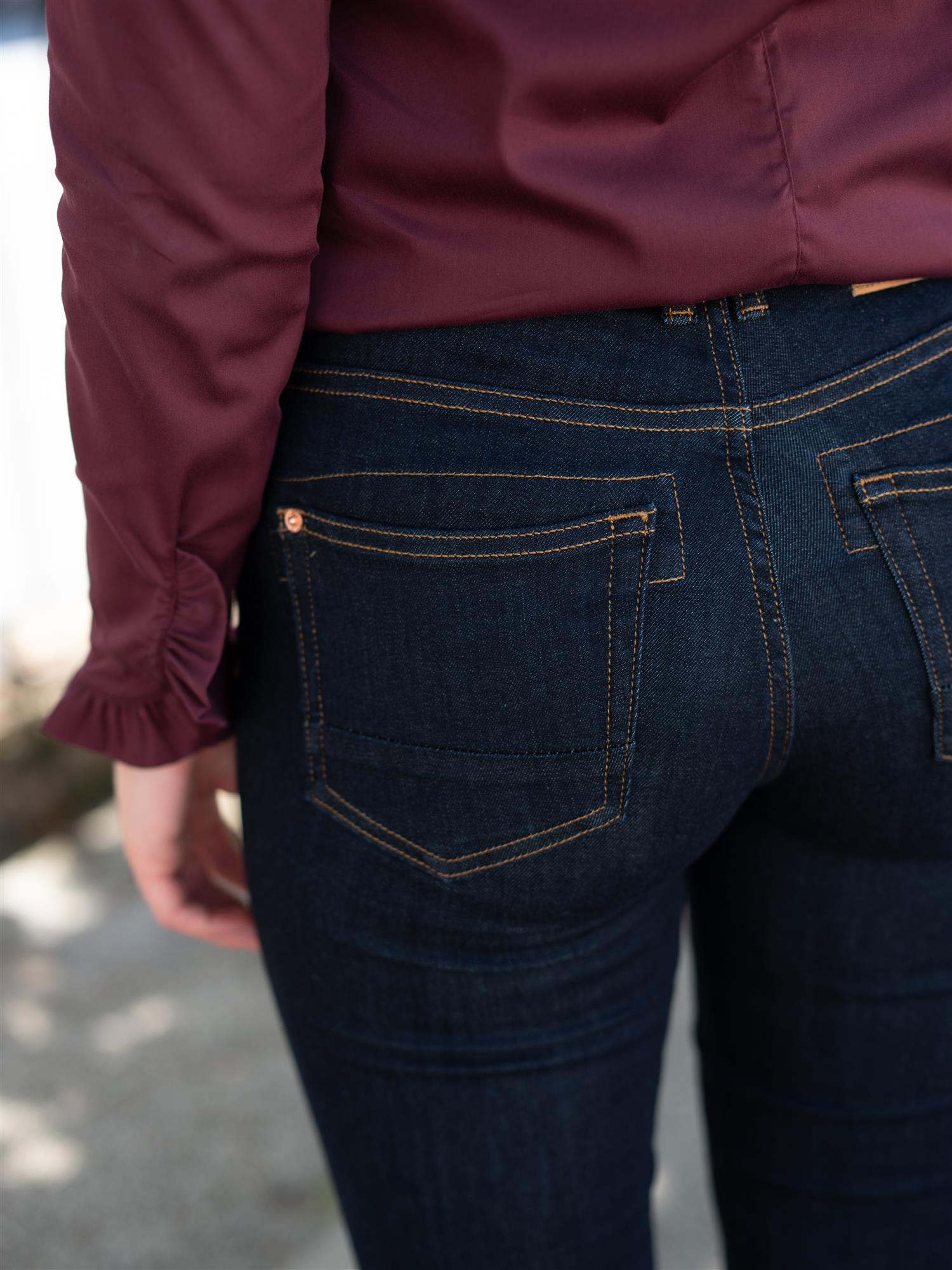 Mos Mosh Carla Naomi Deluxe Jeans Dark Blue