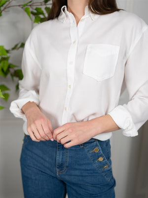 Gant Rel Indigo Shirt White