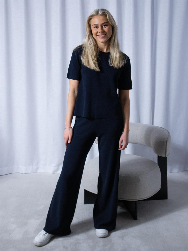 Stenströms Juliana Short Sleeve Navy