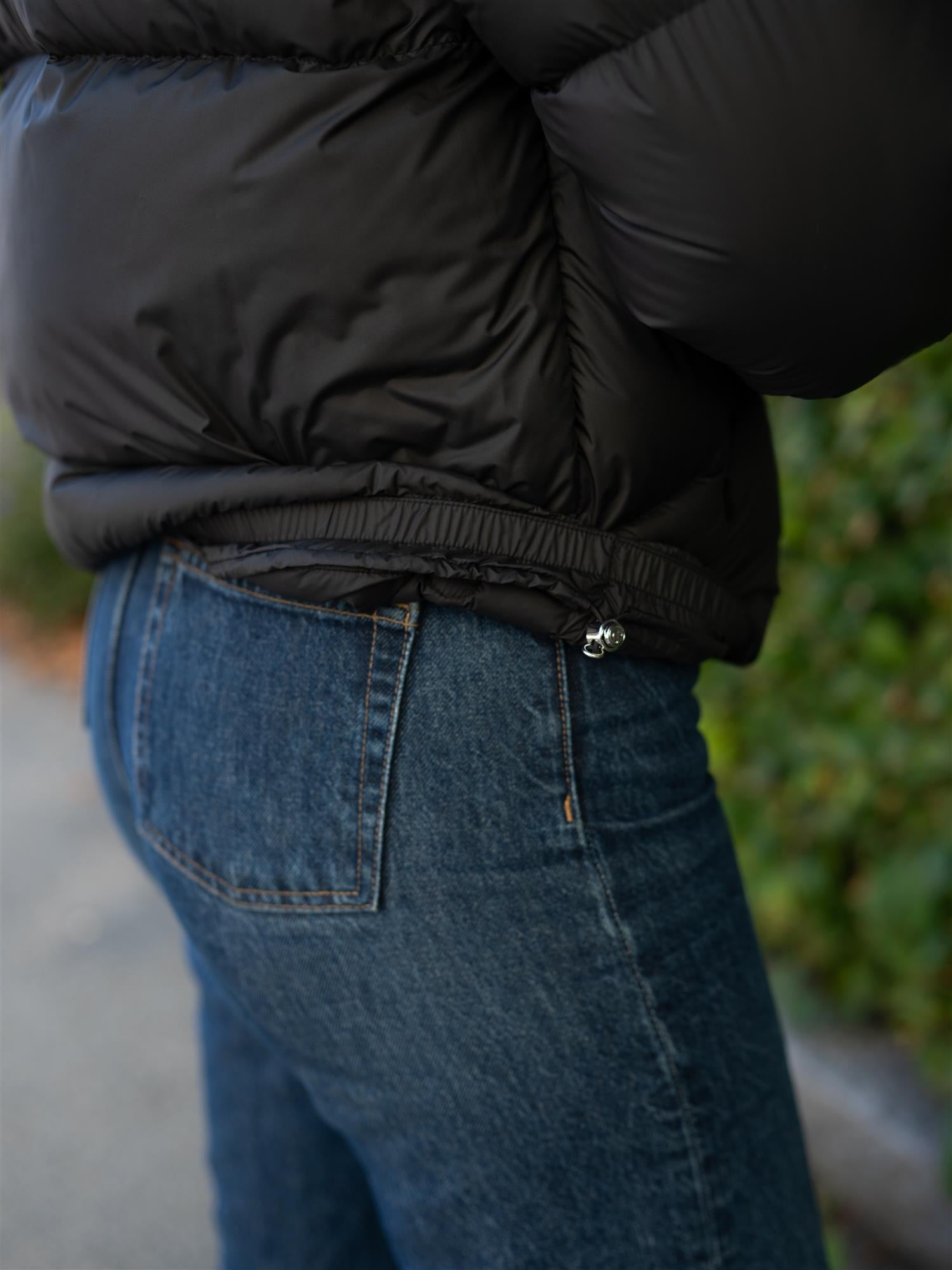 Ladies Down Jacket Black