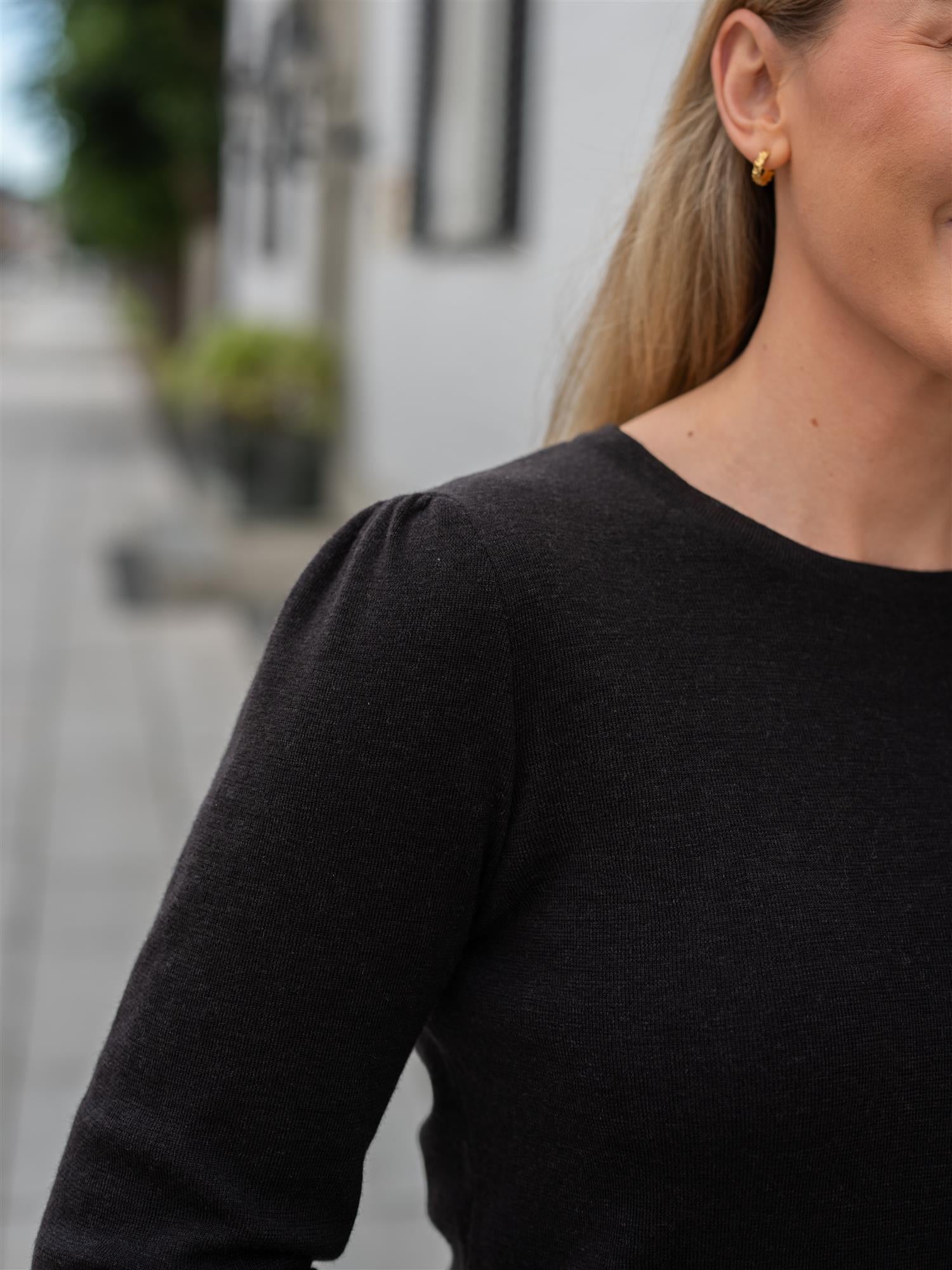 Mela Sweater Brown Melange