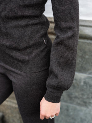 Ella&il Mathilda Merino Sweater Dark Brown