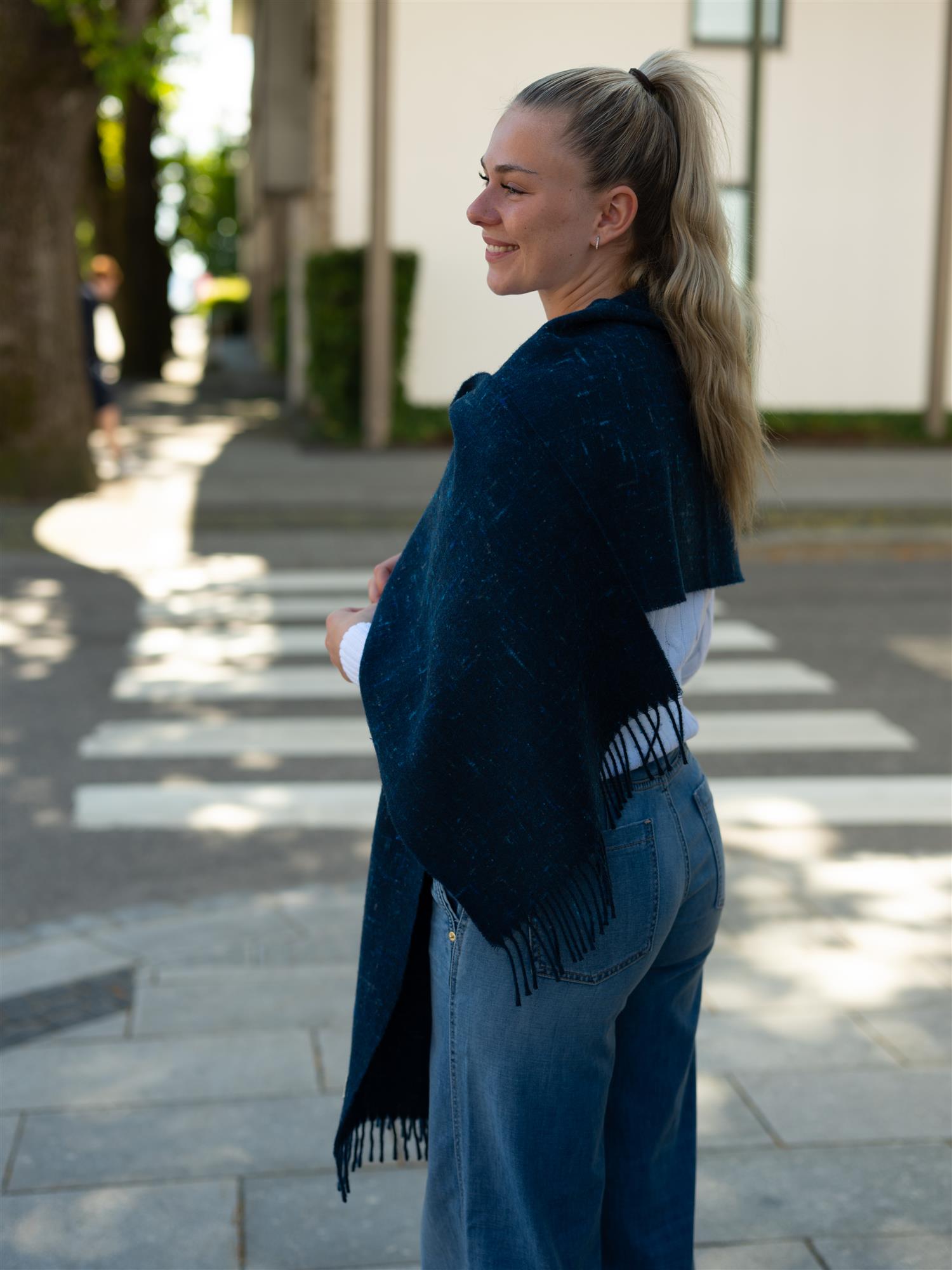 Jeanerica Sam scarf Blue