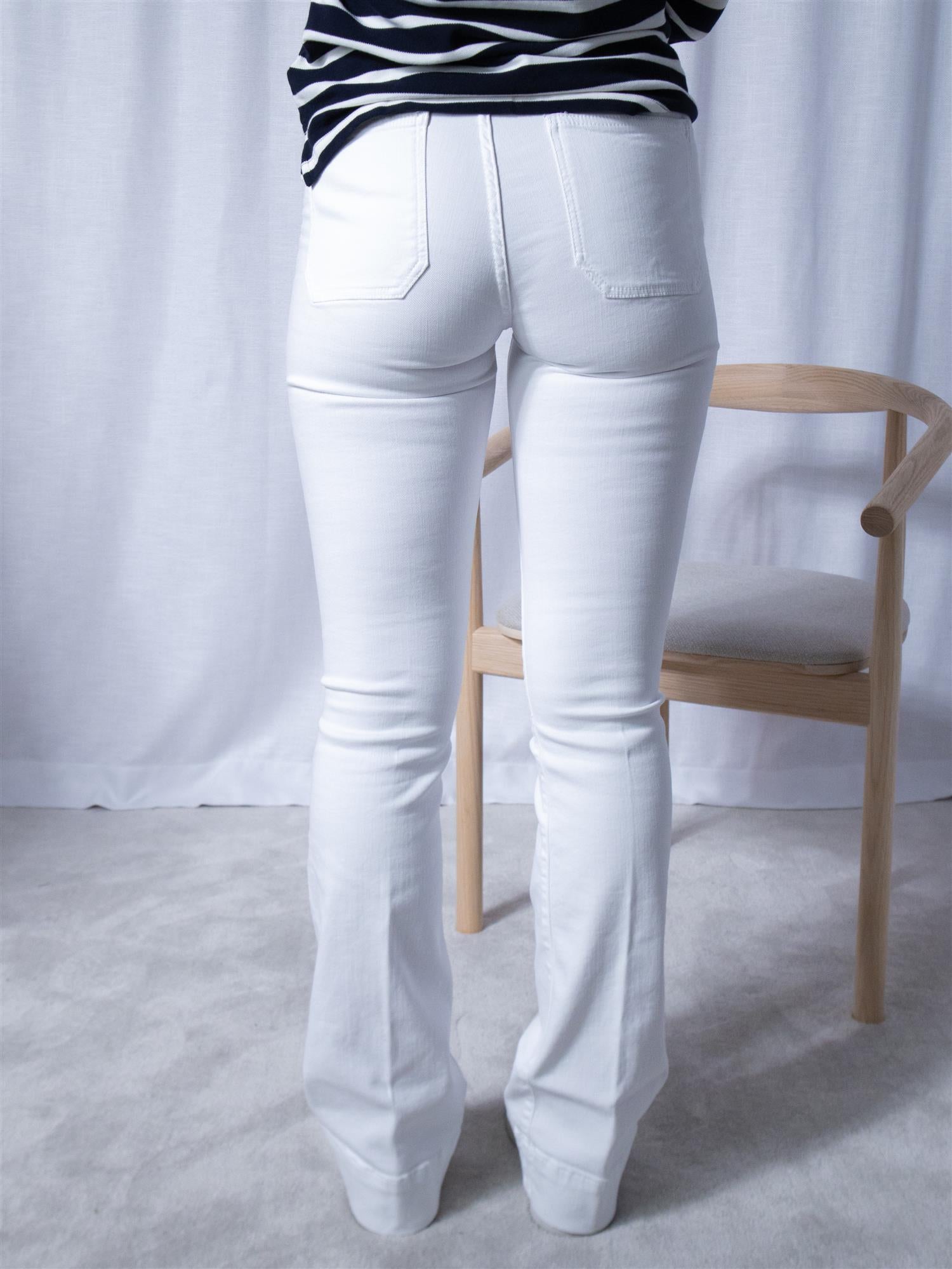 Denim Studio Jim Drill Cashmere Blanc