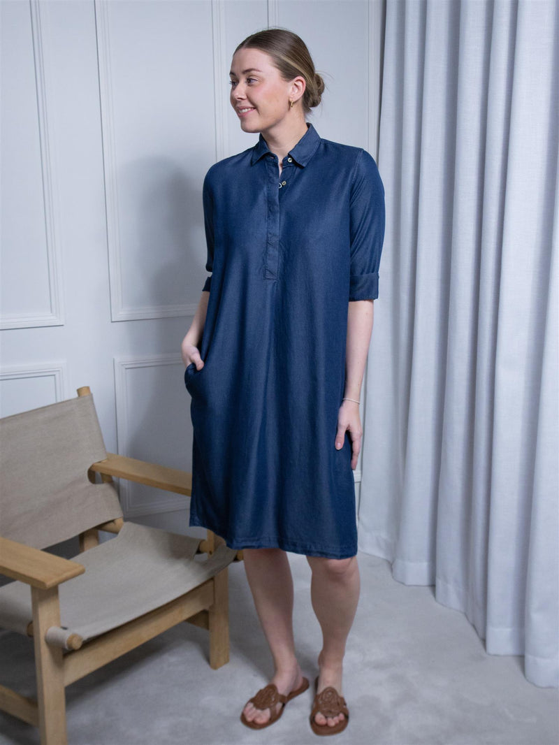 Stenströms Aud Dress Dark Blue