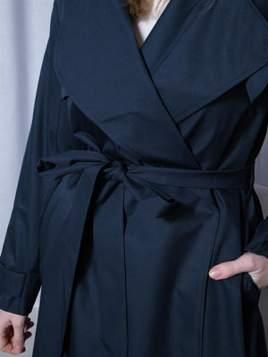 BRGN Yr'en Coat Rosin Dark Green