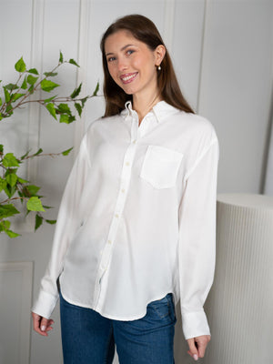 Gant Rel Indigo Shirt White