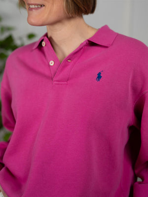 Polo Crew Neck Long Sleeve Sweatshirt