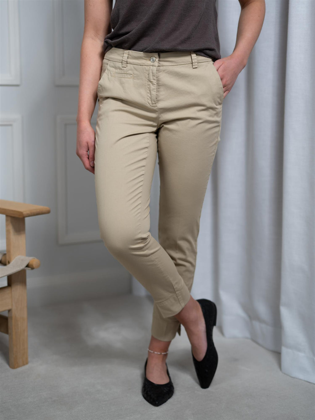Cambio Stella Cropped Golden Sand