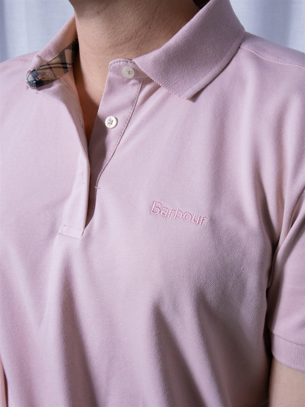Barbour Bowford Polo Top Primerose Pink