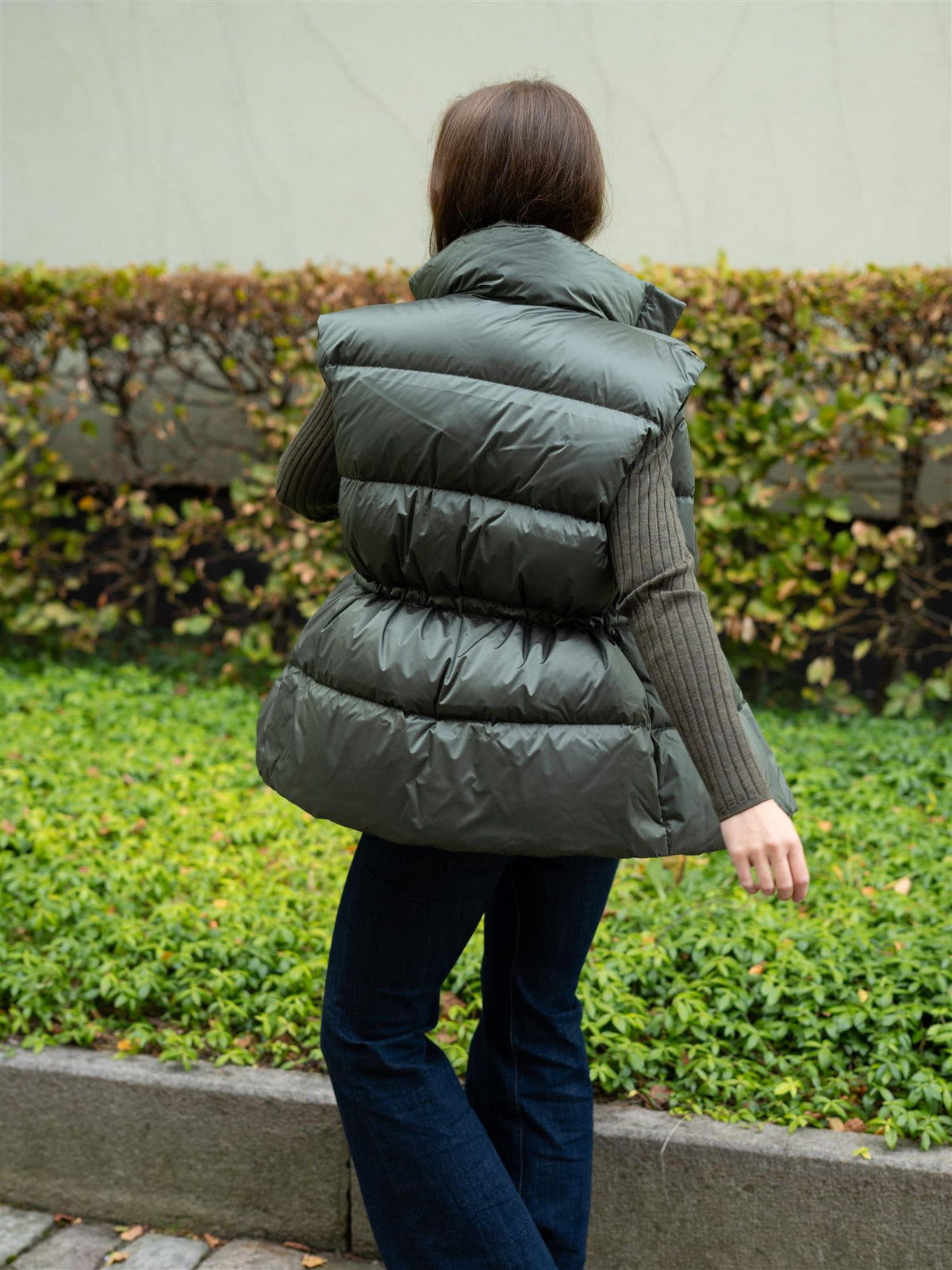 Lennox Down Vest Olive
