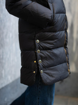 Busnel Farida Down Coat Black
