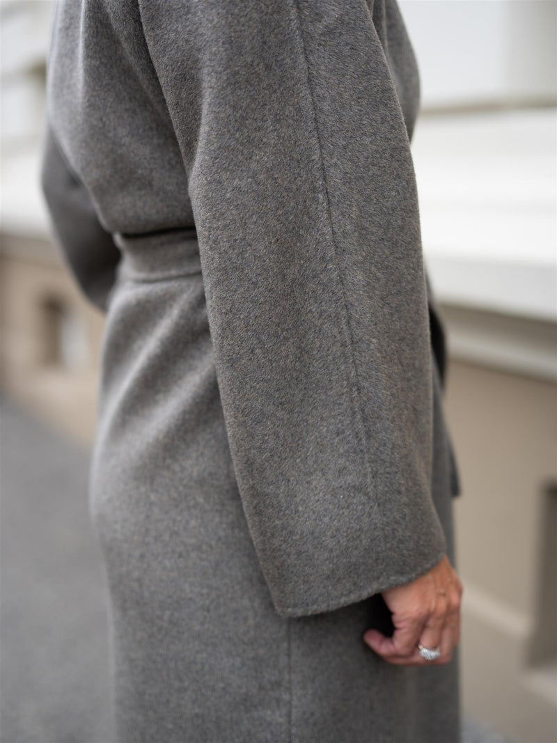 Christian Aks Petra Wool Coat Wood