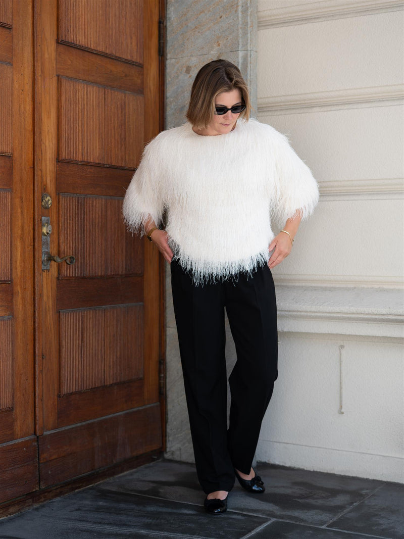ONE and OTHER Leonora Top Winter White