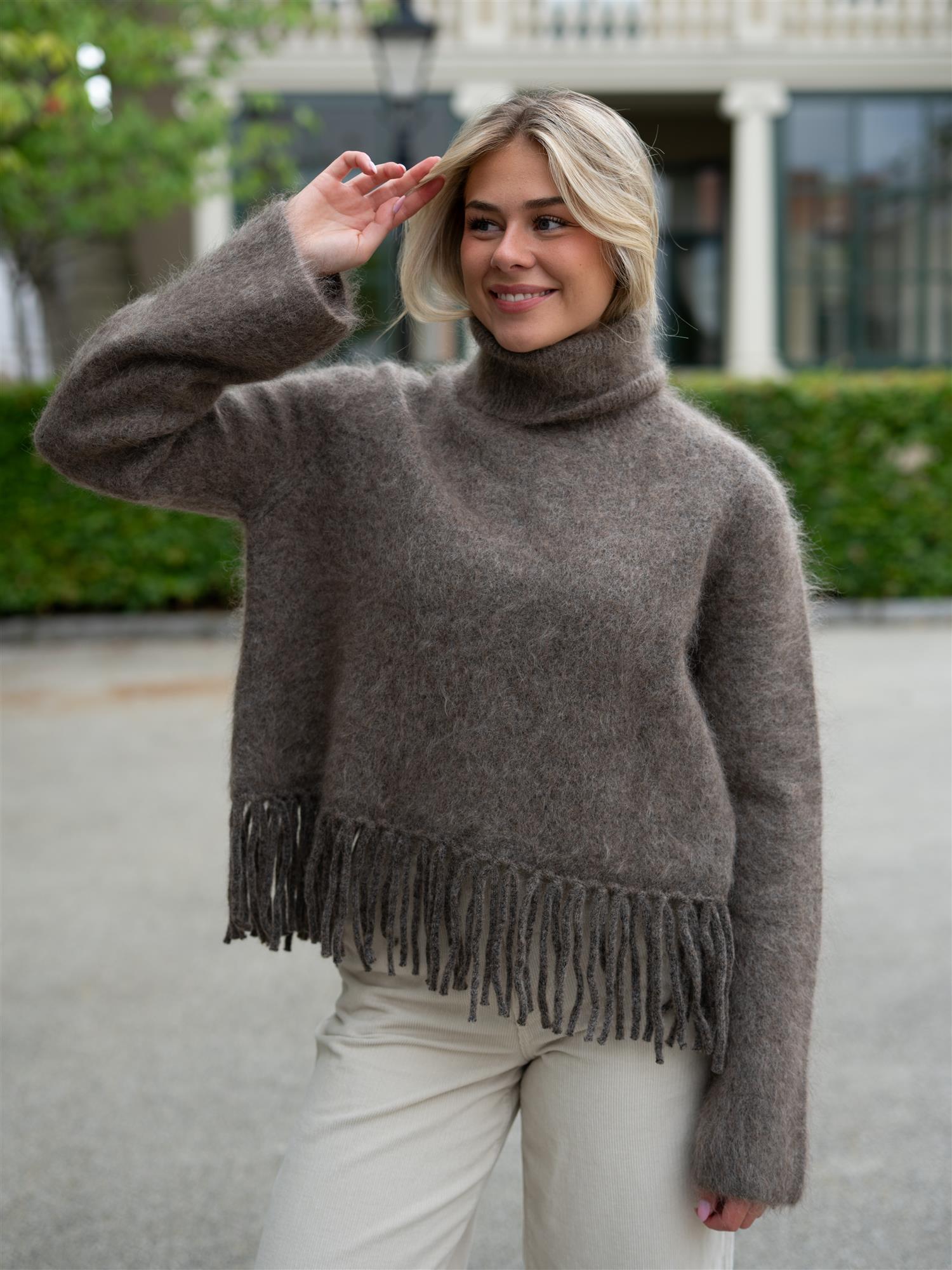 Milena Chunky Sweater Brown