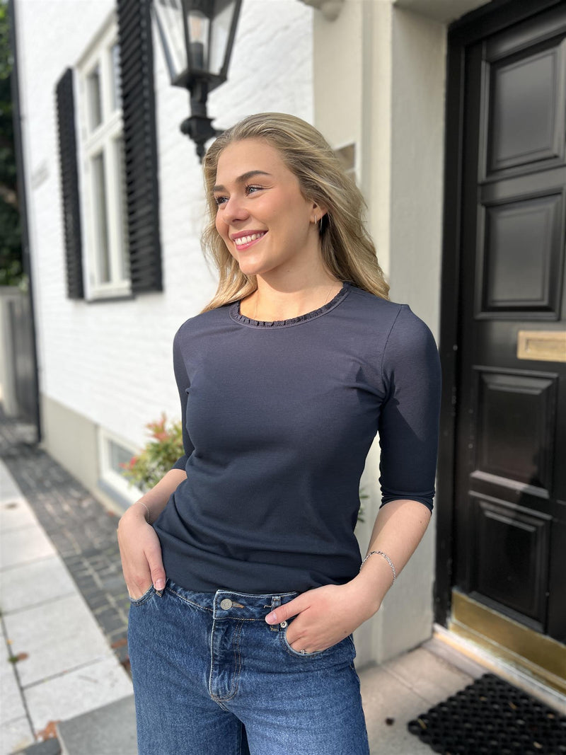 Mos Mosh Georgia O-SS Lace Tee