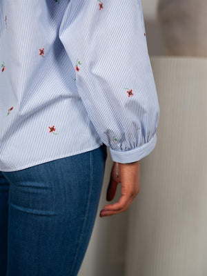 Max Mara Butterfly Light Blue