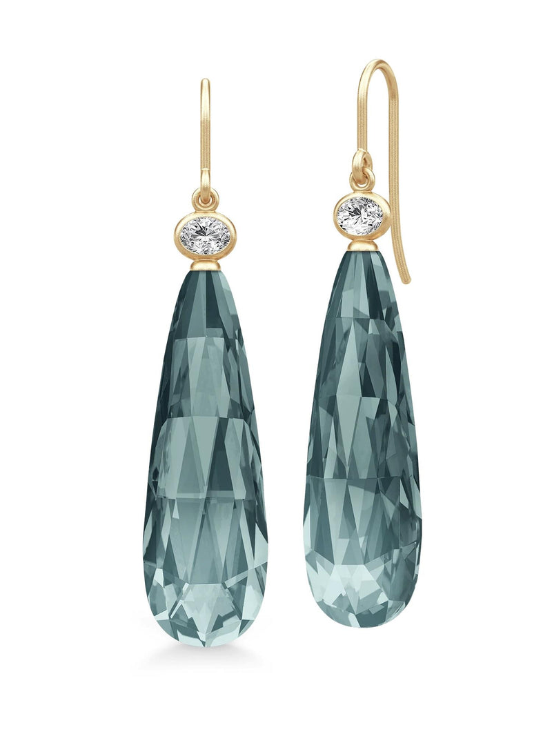 Julie Sandlau Ofelia Drop Earrings Midnight Blue