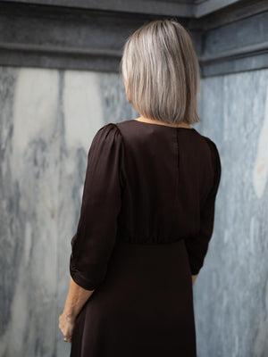 Riccovero Cinco Dress Brown
