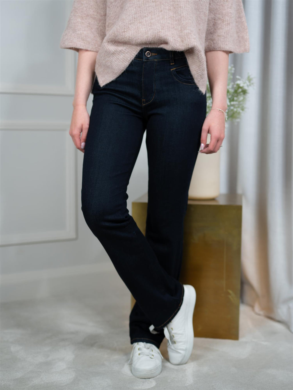 Mos Mosh Carla Naomi Deluxe Jeans Dark Blue