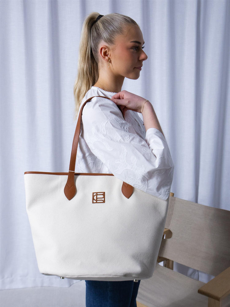 Camilla Pihl Canvas Tote Bag Brown