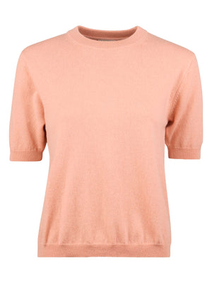 Stenströms Janet Short Sleeve Knit Orange