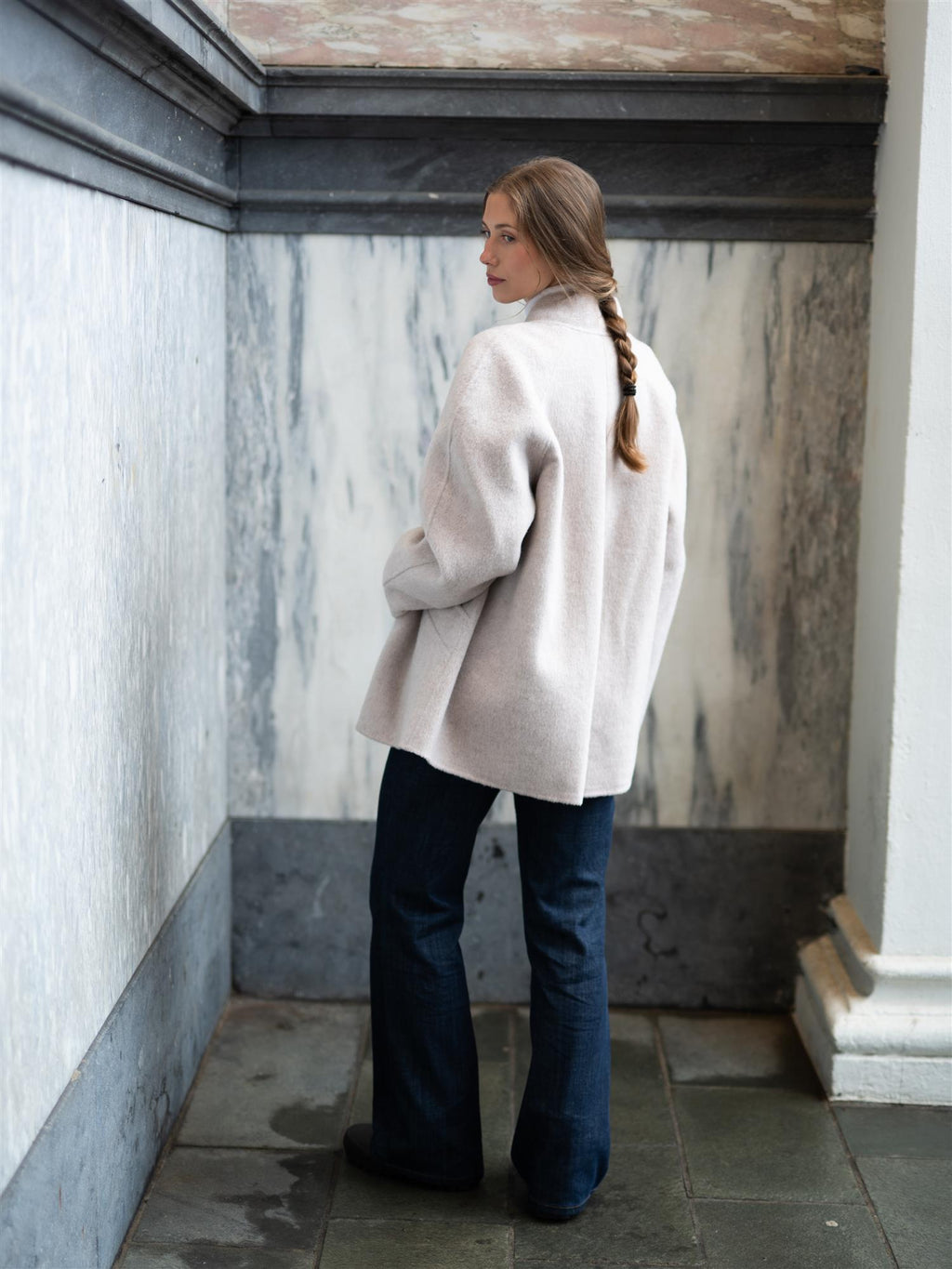 Camilla Pihl Magaret Jacket Greige Melange