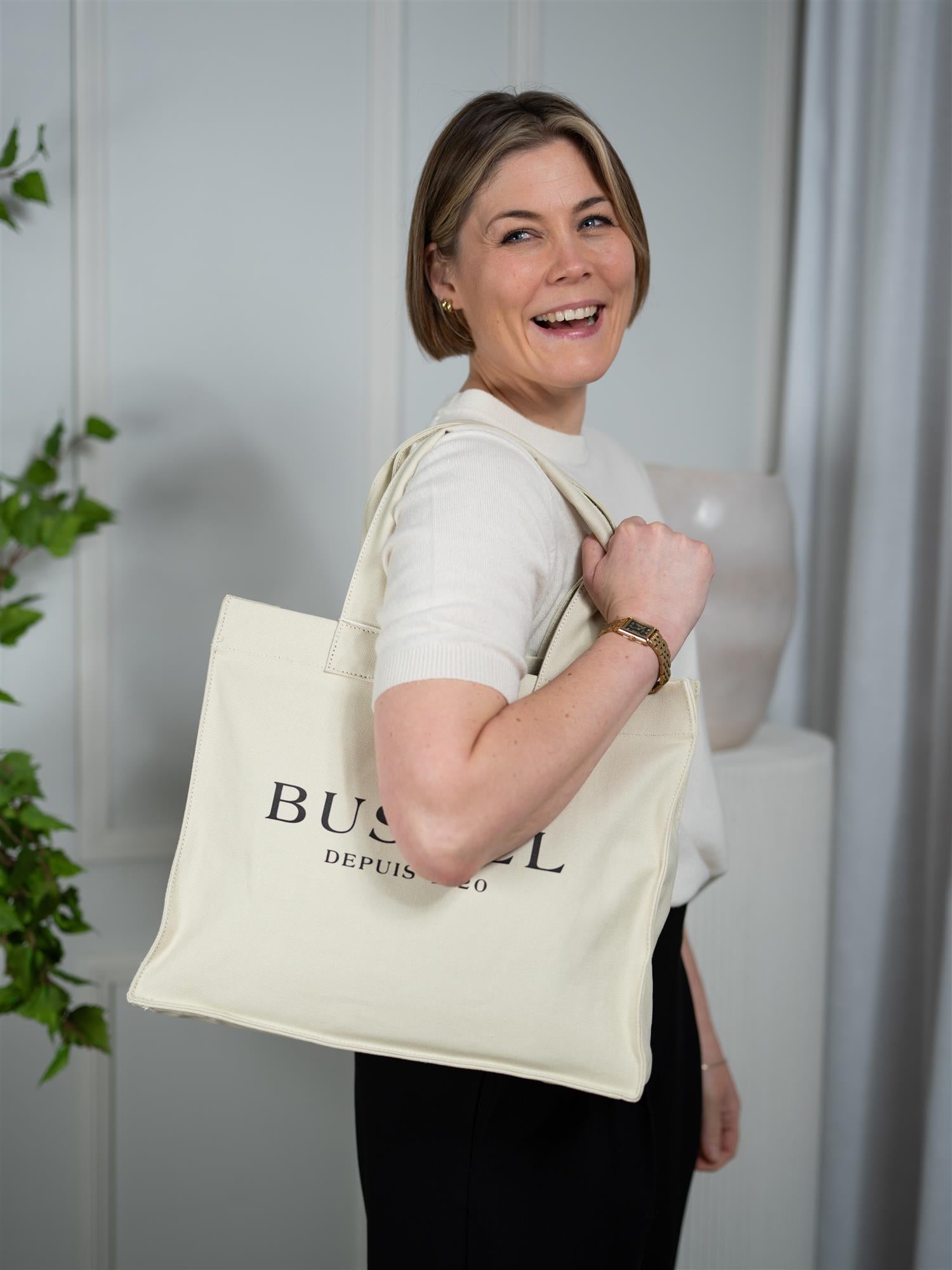 Busnel Tote Canvasbag Natural
