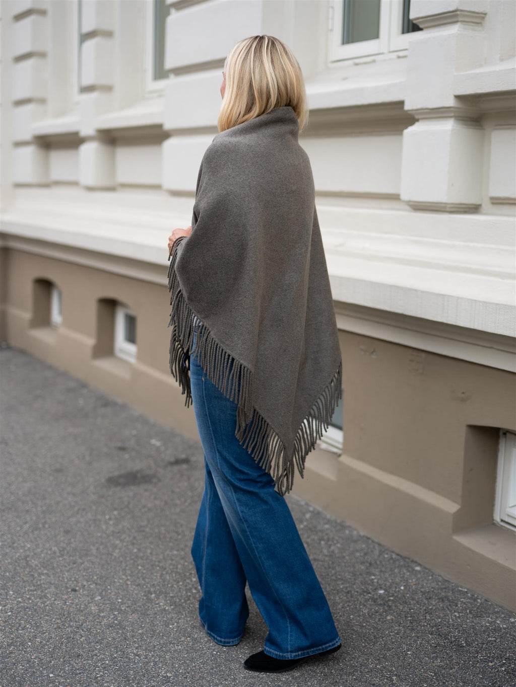 Christian Aks Alba Wool Scarf Wood