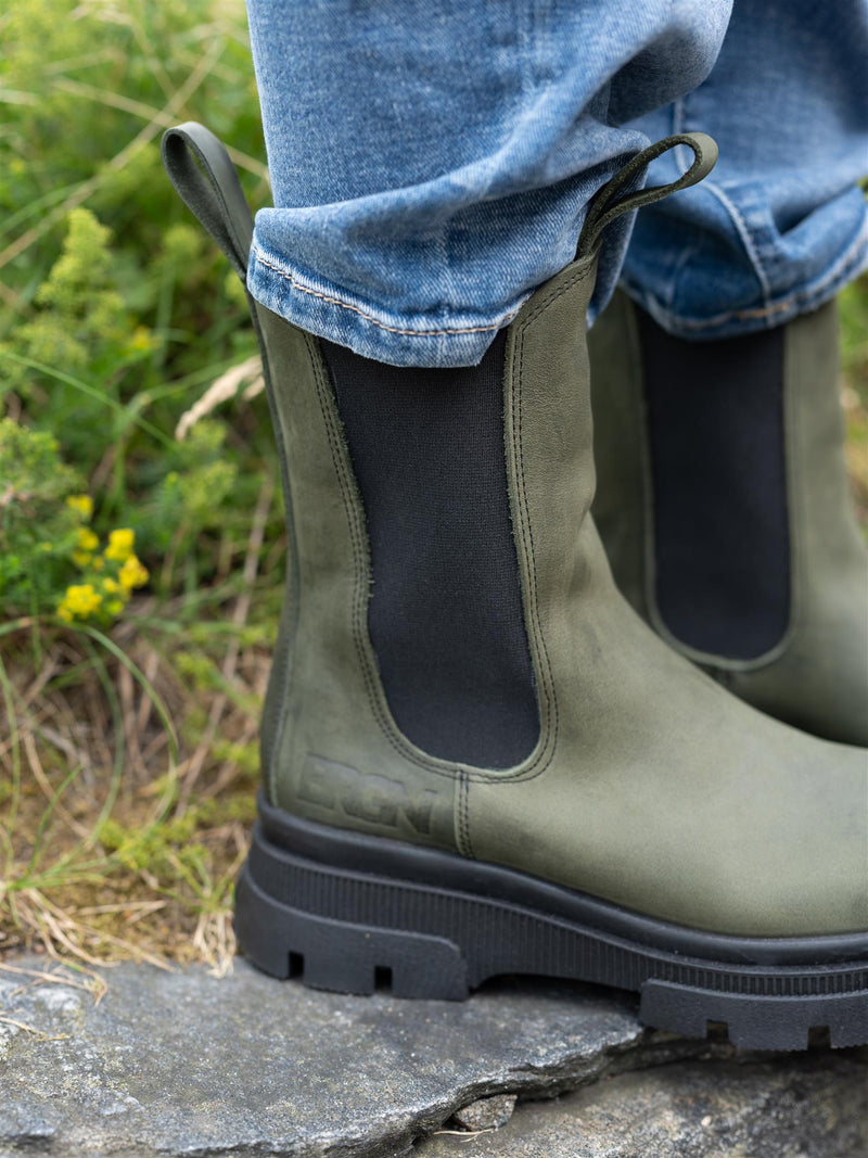 BRGN Chelsea Boot Rosin Dark green
