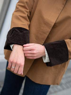 Camilla Pihl Heather Jacket Dark Camel