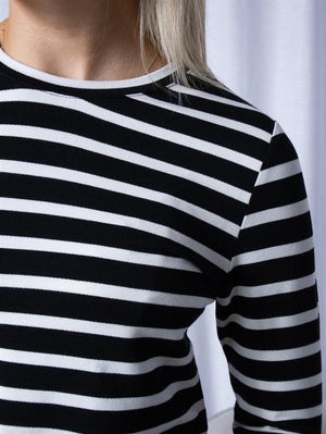 Stylein Canvey Top Black Striped