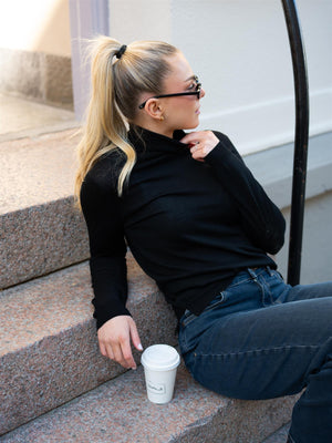Sand Fellini Trish Knitwear Black
