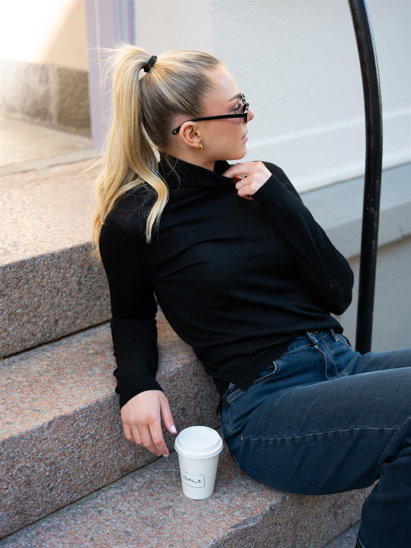 Sand Fellini Trish Knitwear Black