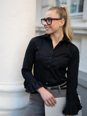 Stenströms Karola Shirt Black