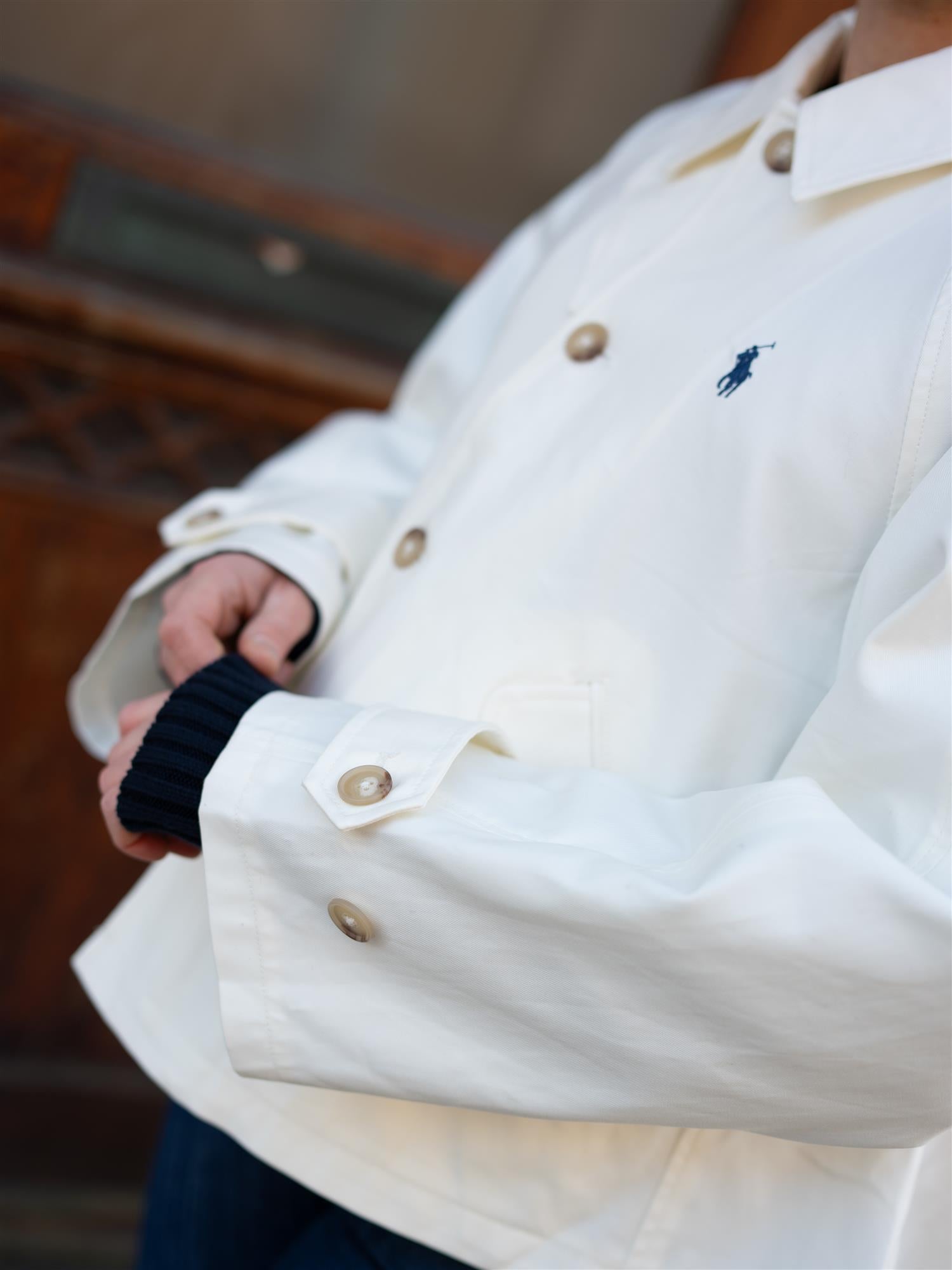 Polo Cotton Twill Jacket