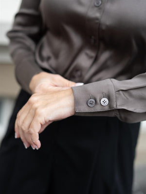 Sand Matt Latia Blouse Grey