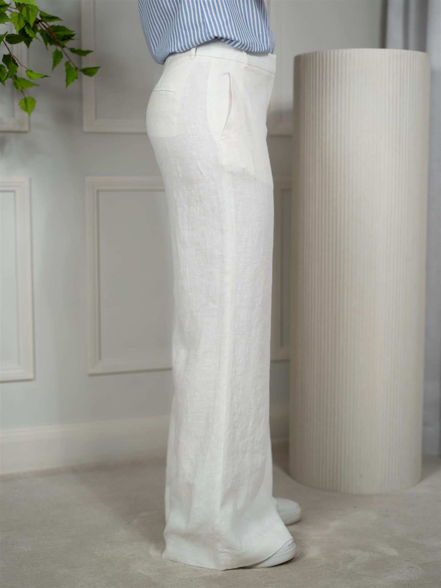 Stenströms Louise Pants Offwhite