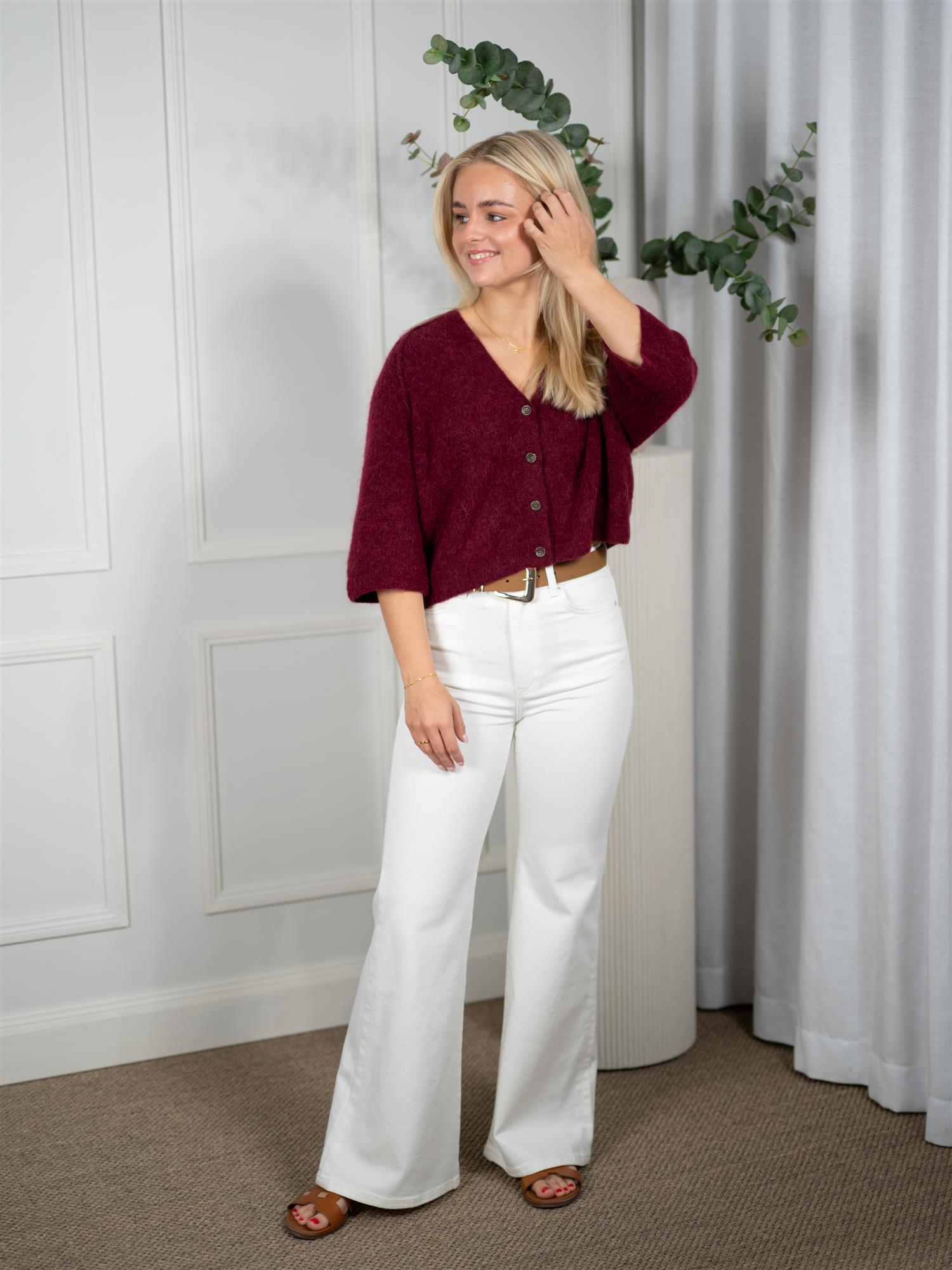 MMThora Lizet Knit Cardigan Indiaink