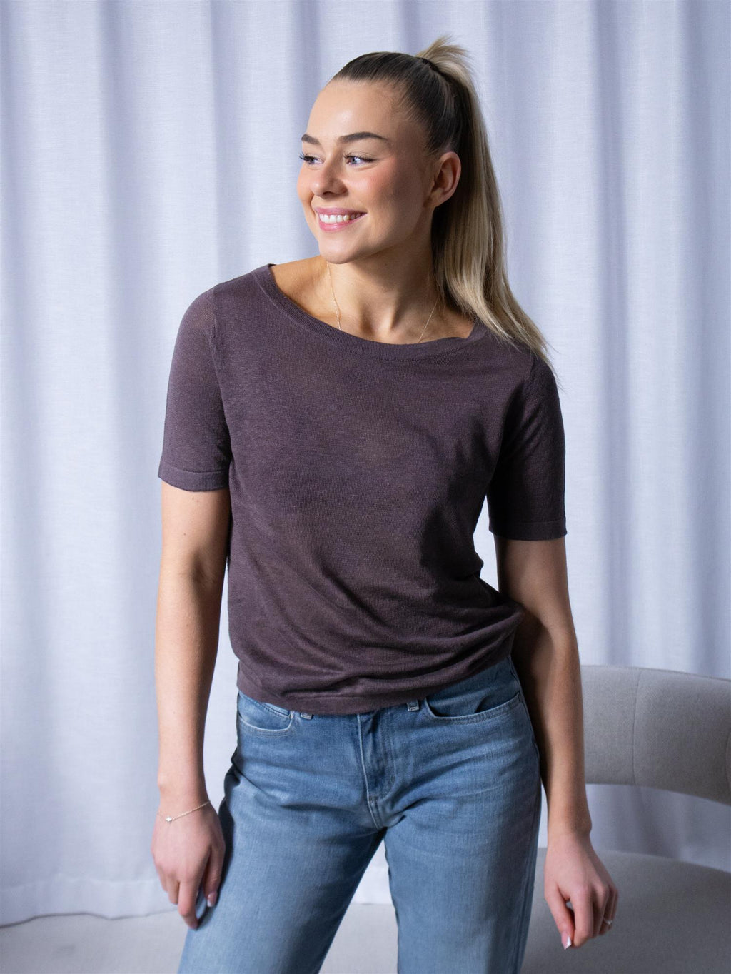 Sand Kokka Knitwear Brun