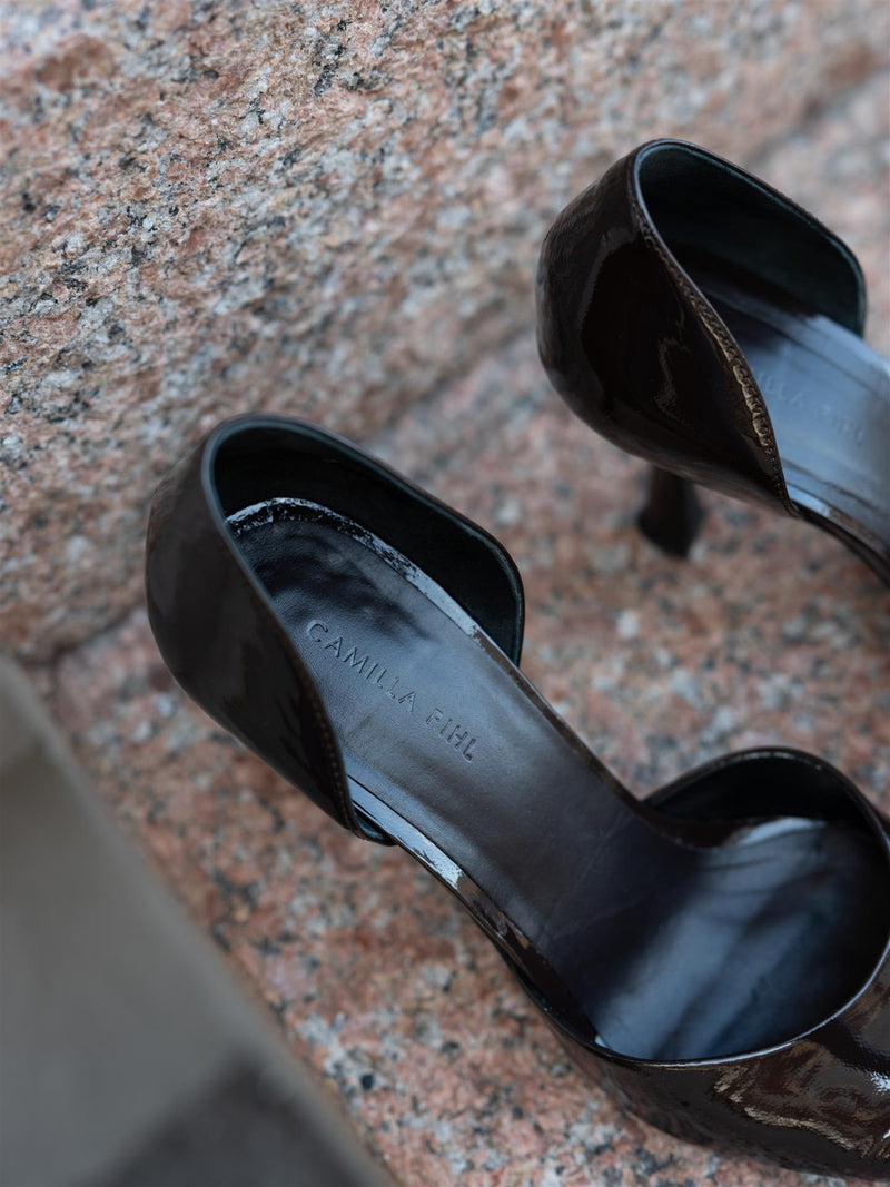 Camilla Pihl Java Pumps Dark Brown