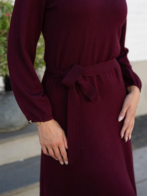 Busnel Eden Dress Bordeaux