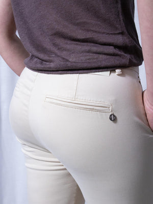Pieszak Anika Support Chino Vanilla White