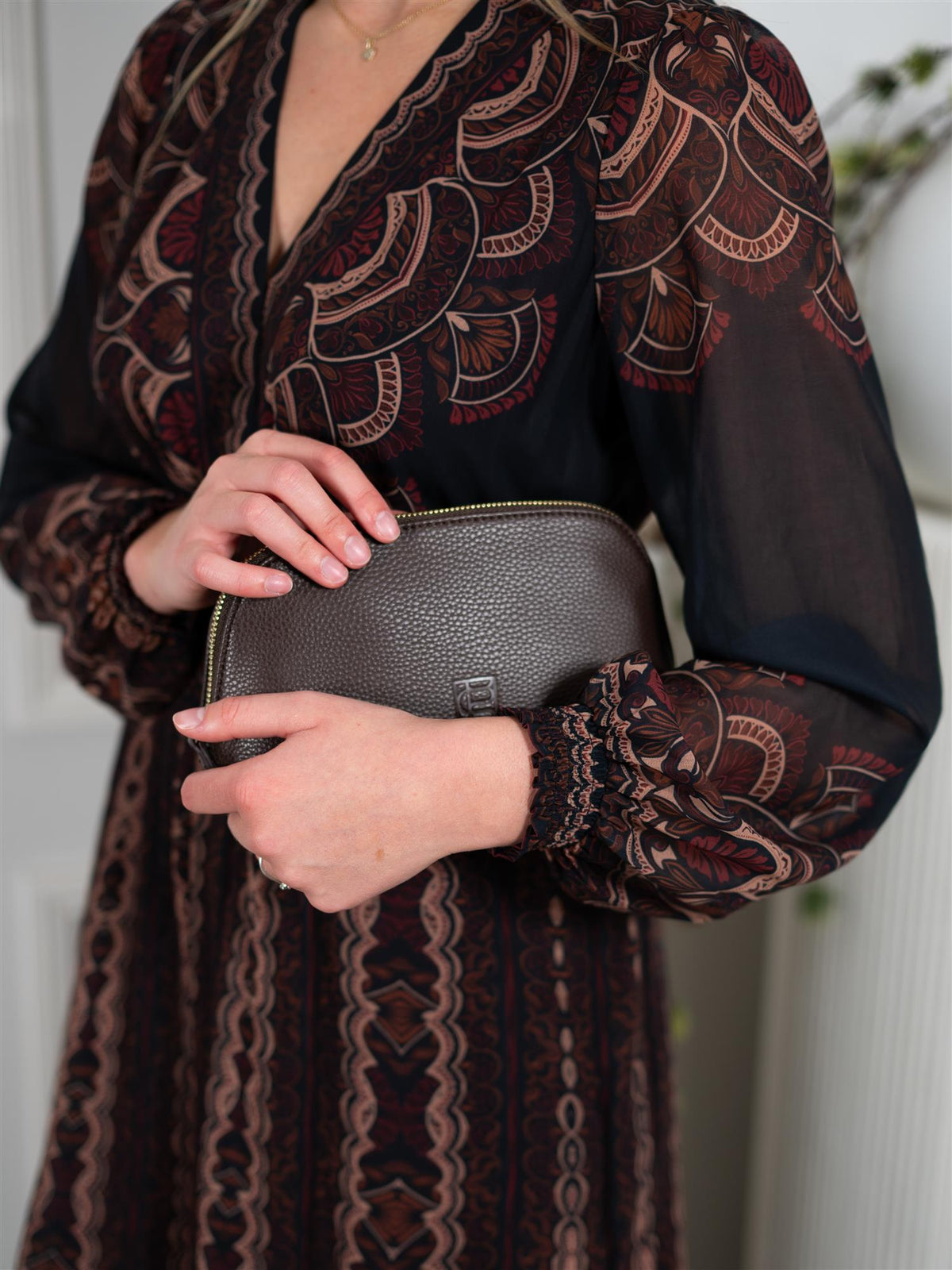 Iselda Dress Plum