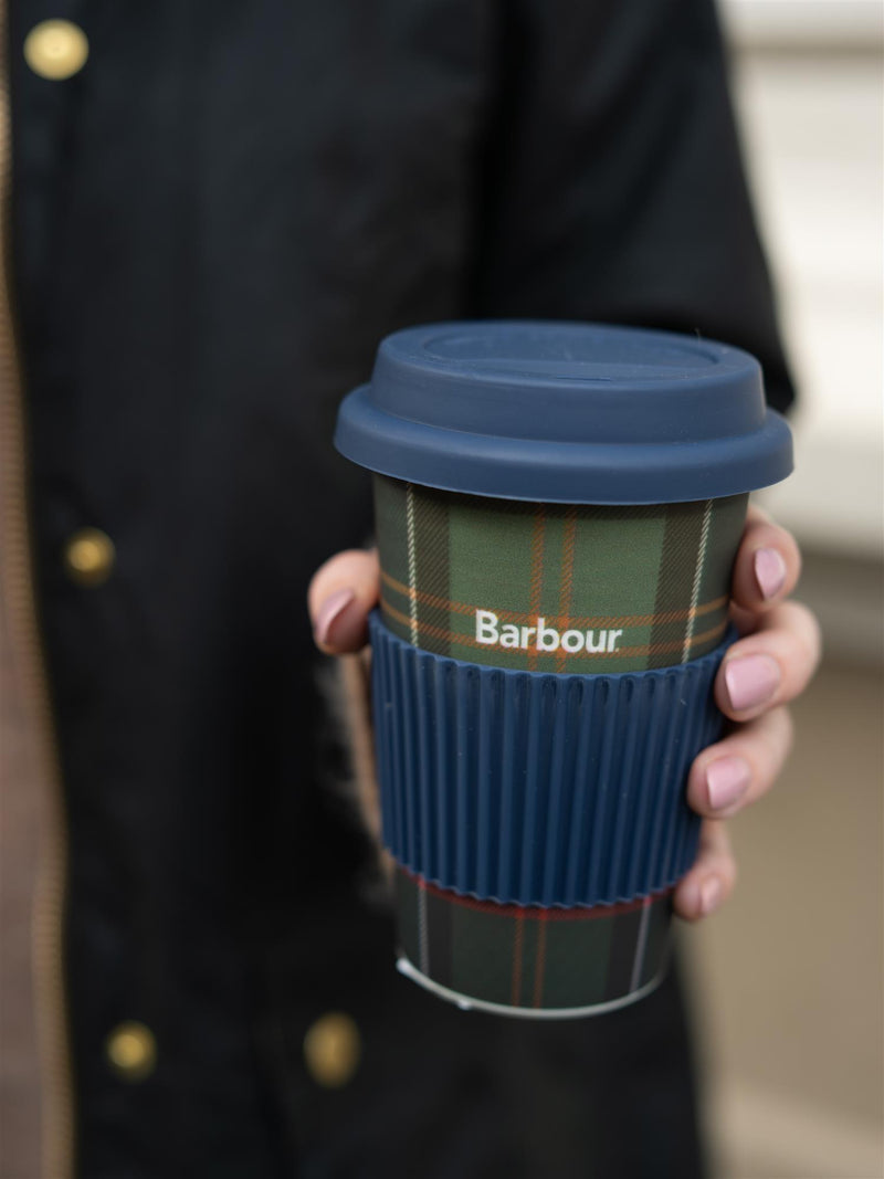 Barbour Reusable Tartan Travel Mug