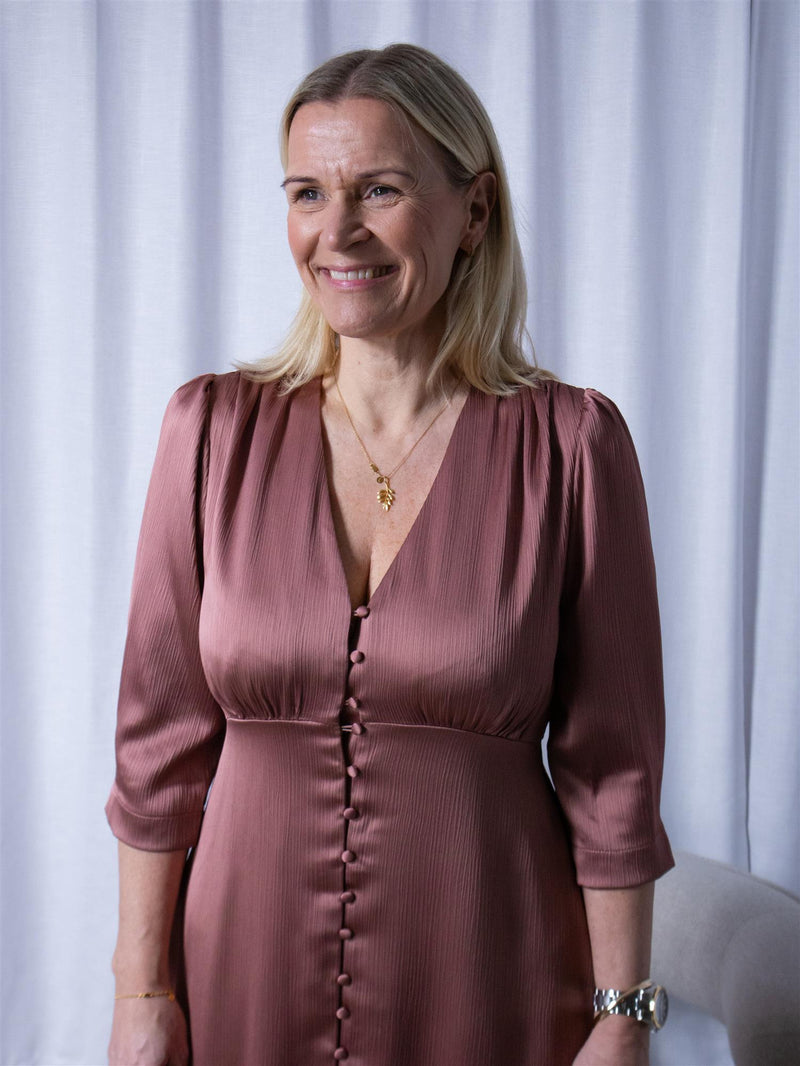 Riccovero Sorrento Dress Rosé